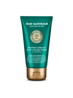 Raw Naturals Crushed Apricot Face & Beard Scrub