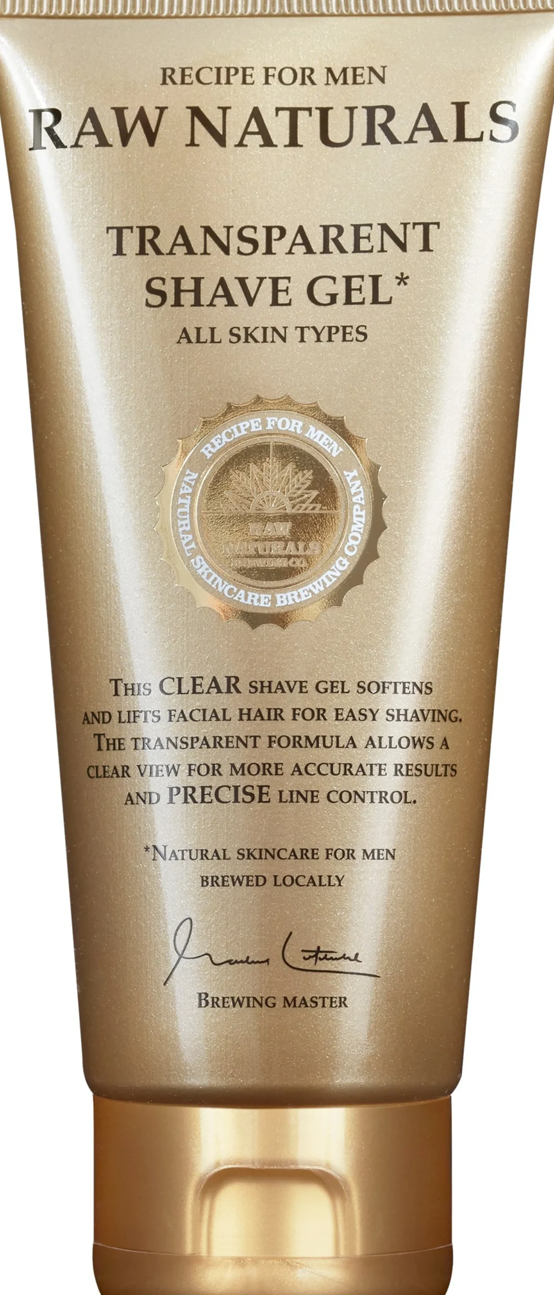 Raw Naturals Transparent Shaving Gel 100 ml