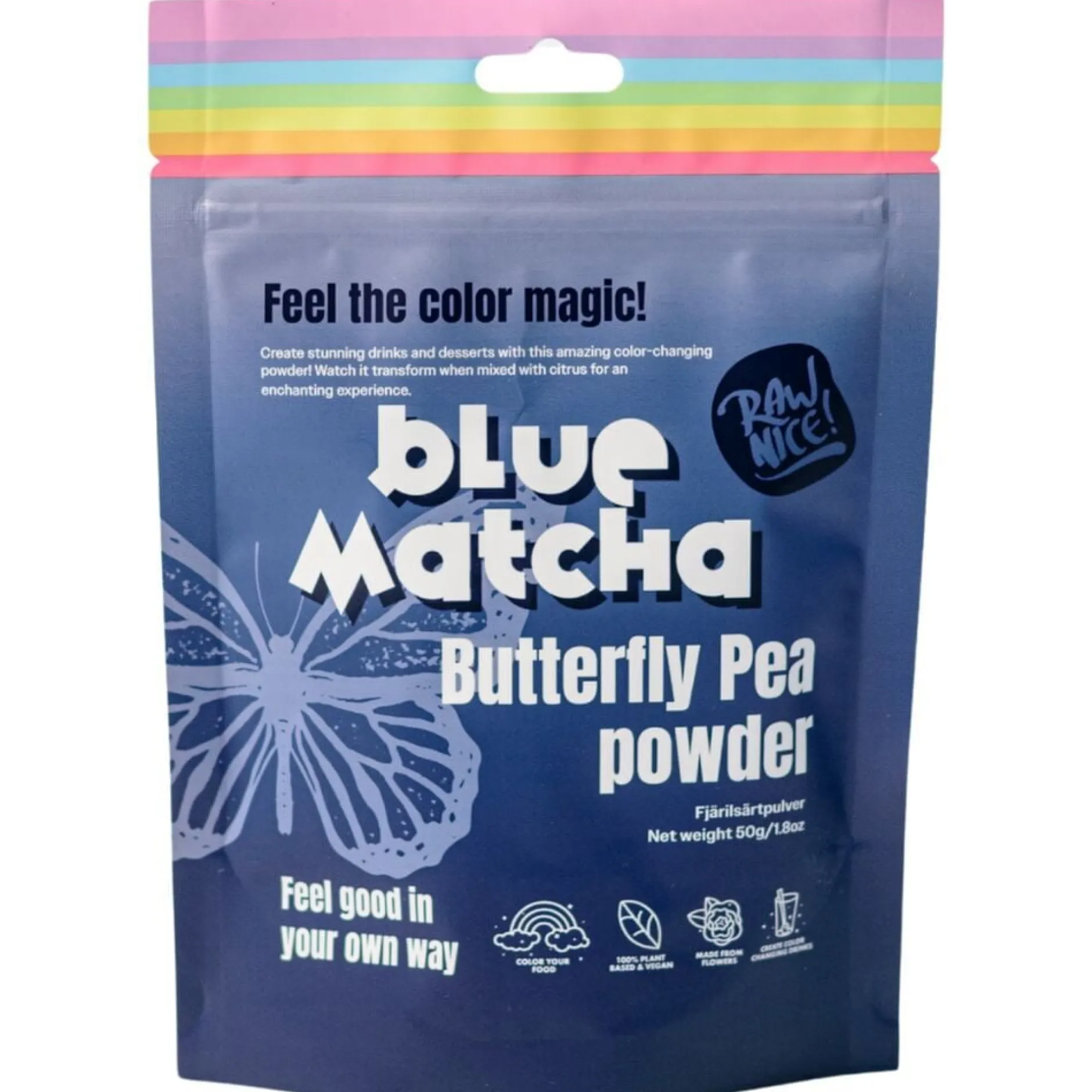 Rawnice Blue Matcha Butterfly Pea 50 g