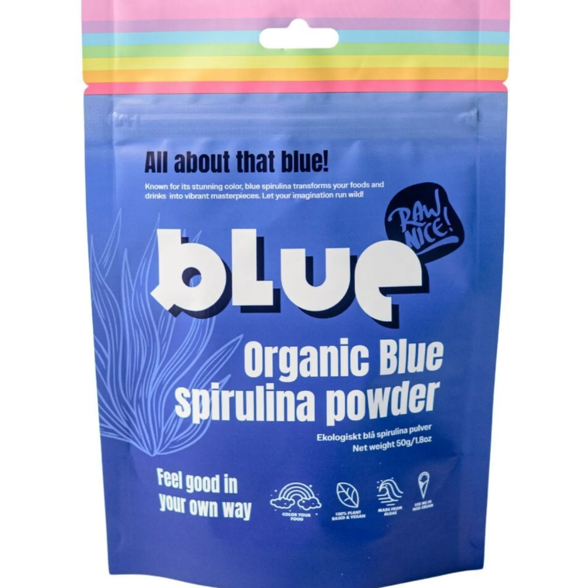 Rawnice Organic Blue Spirulina 50 g