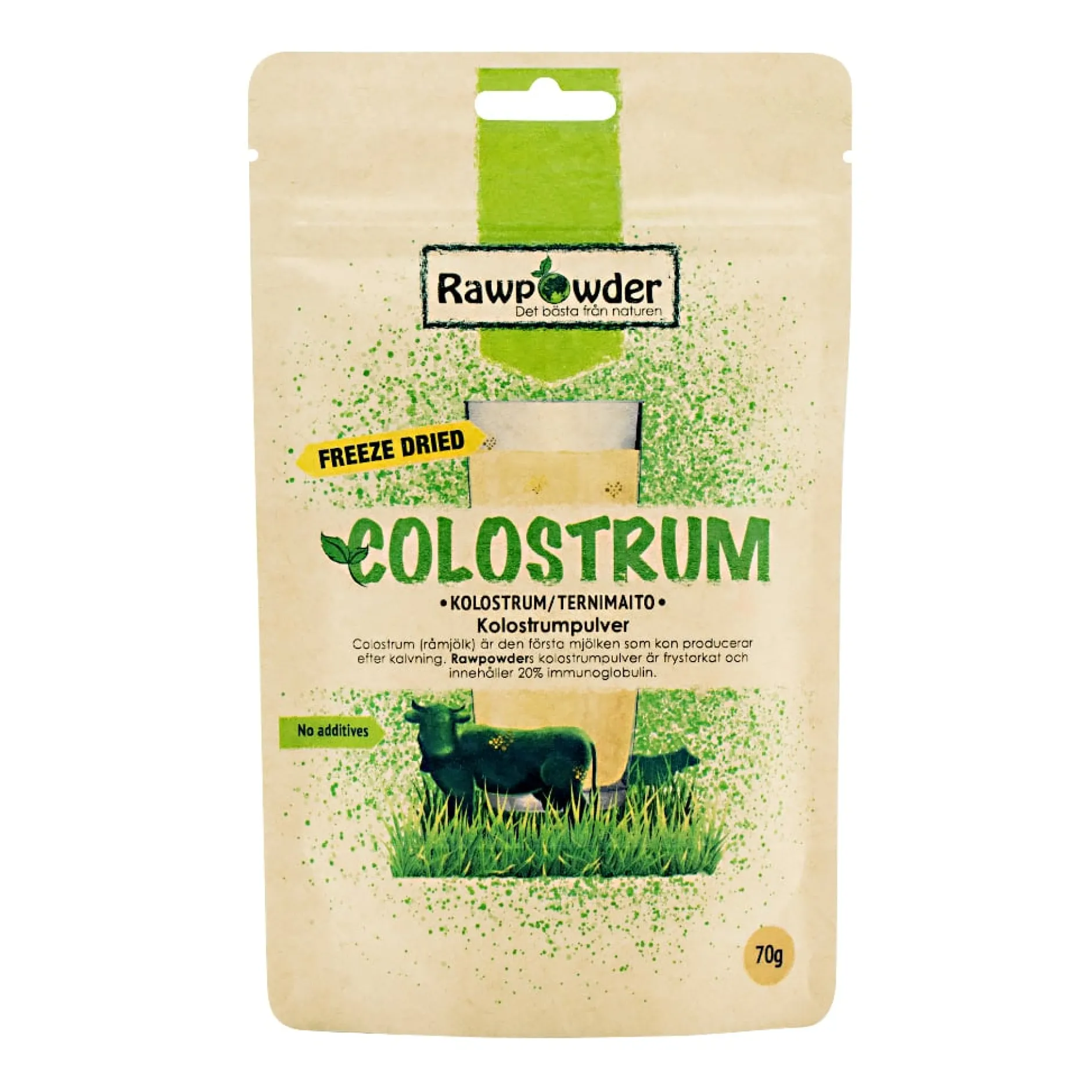 Rawpowder Colostrum Pulver 70g