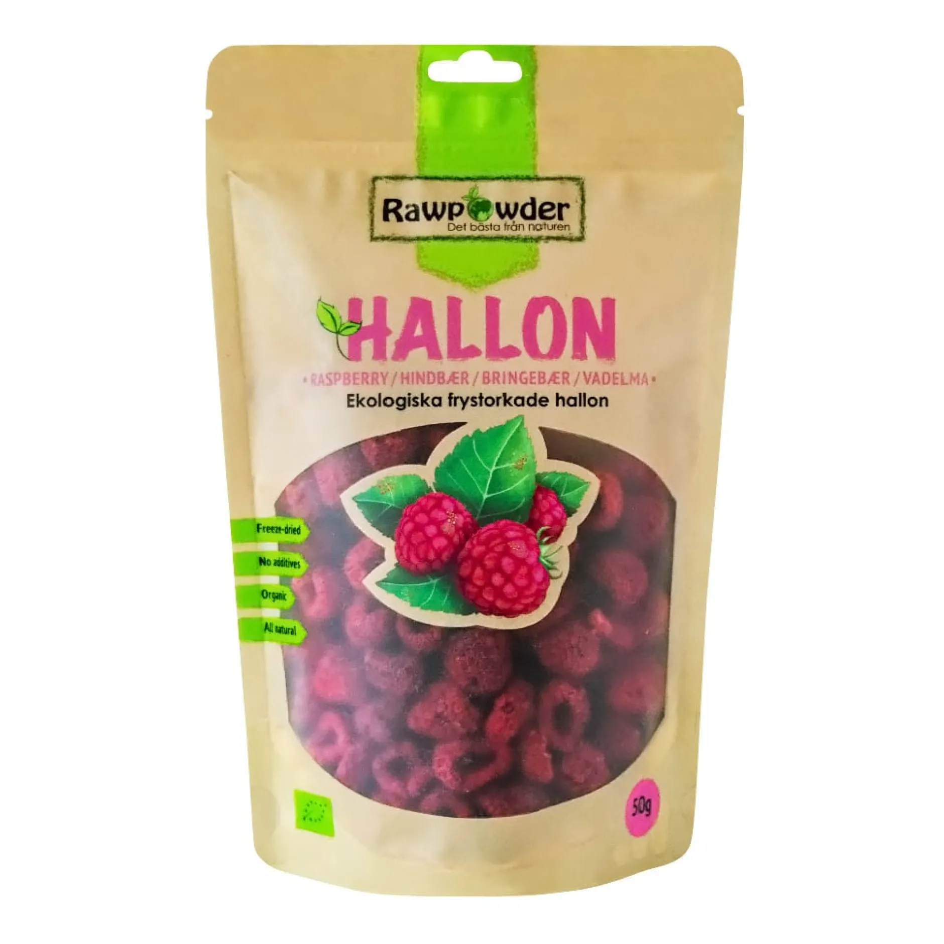 Rawpowder Hallon Hela Frystorkade 50 g