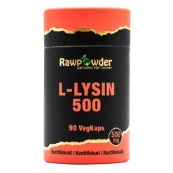 Rawpowder L-Lysin 500 mg 90 kapslar