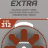 Rayovac Extra Size 312 Brun 8 st