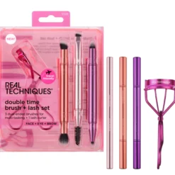 Real Techniques Double Time Retractable Brush Set