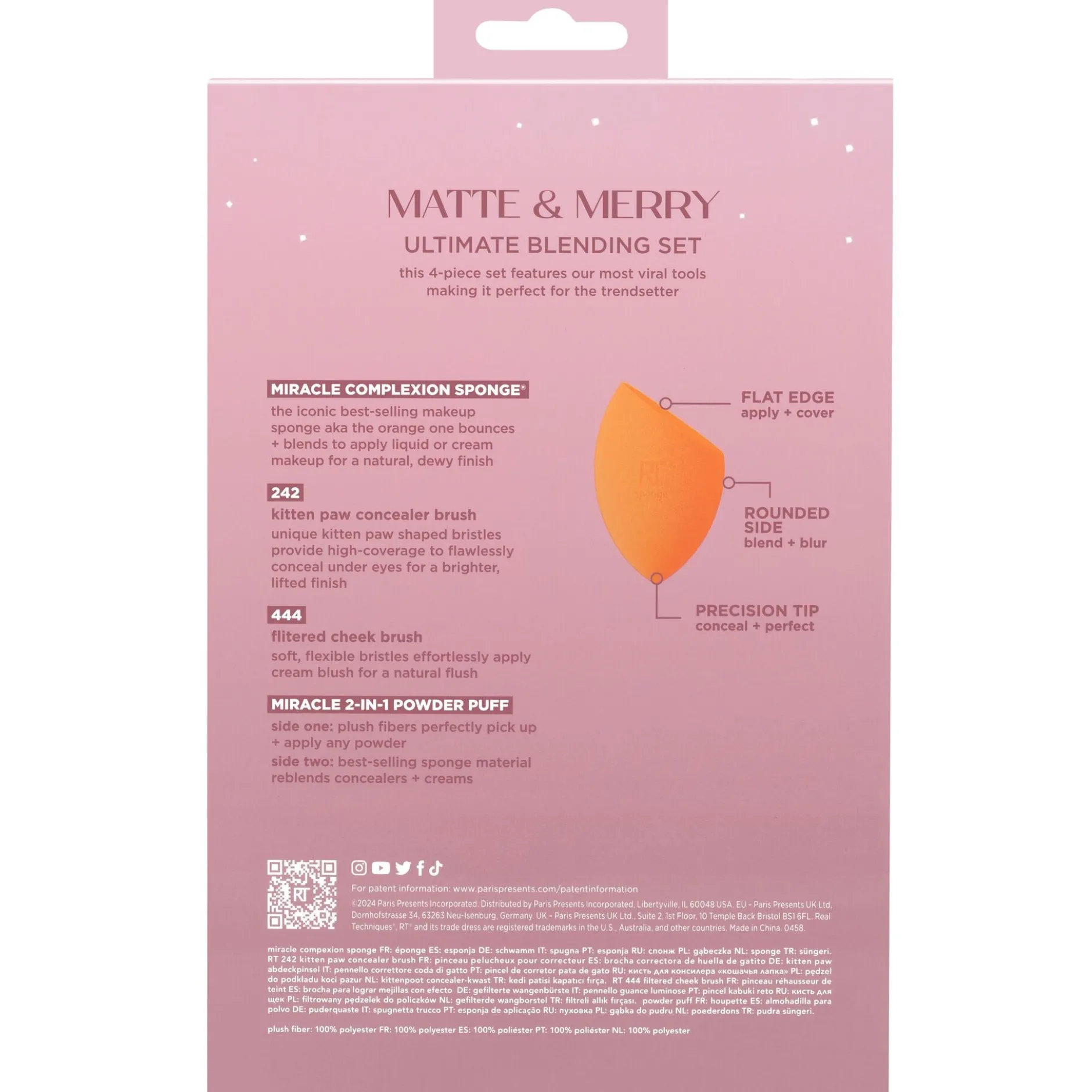 REAL TECHNIQUES Matte & Merry Ultimate Blending Set