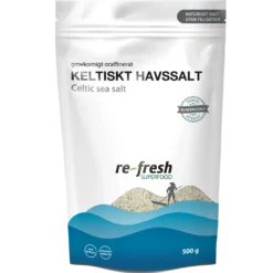 Re-fresh Superfood Keltiskt havssalt (celtic sea salt) Grovkornigt 500g