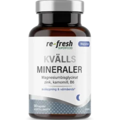 Re-fresh Superfood Kvällsmineraler 90 kapslar