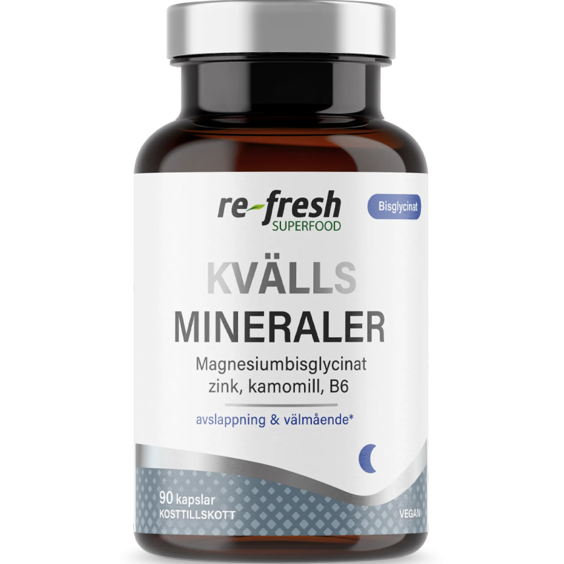 Re-fresh Superfood Kvällsmineraler 90 kapslar