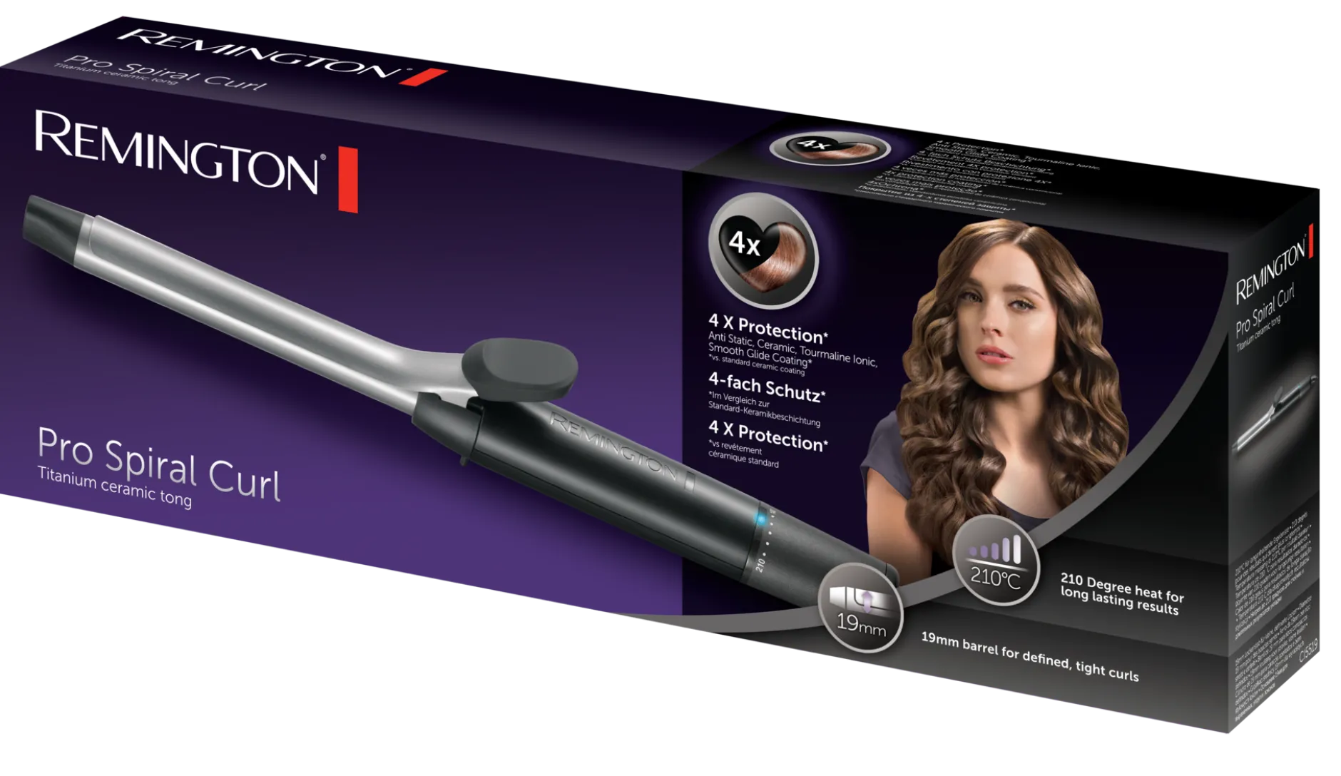 REMINGTON Pro Spiral Curl 19mm Locktång 1 st