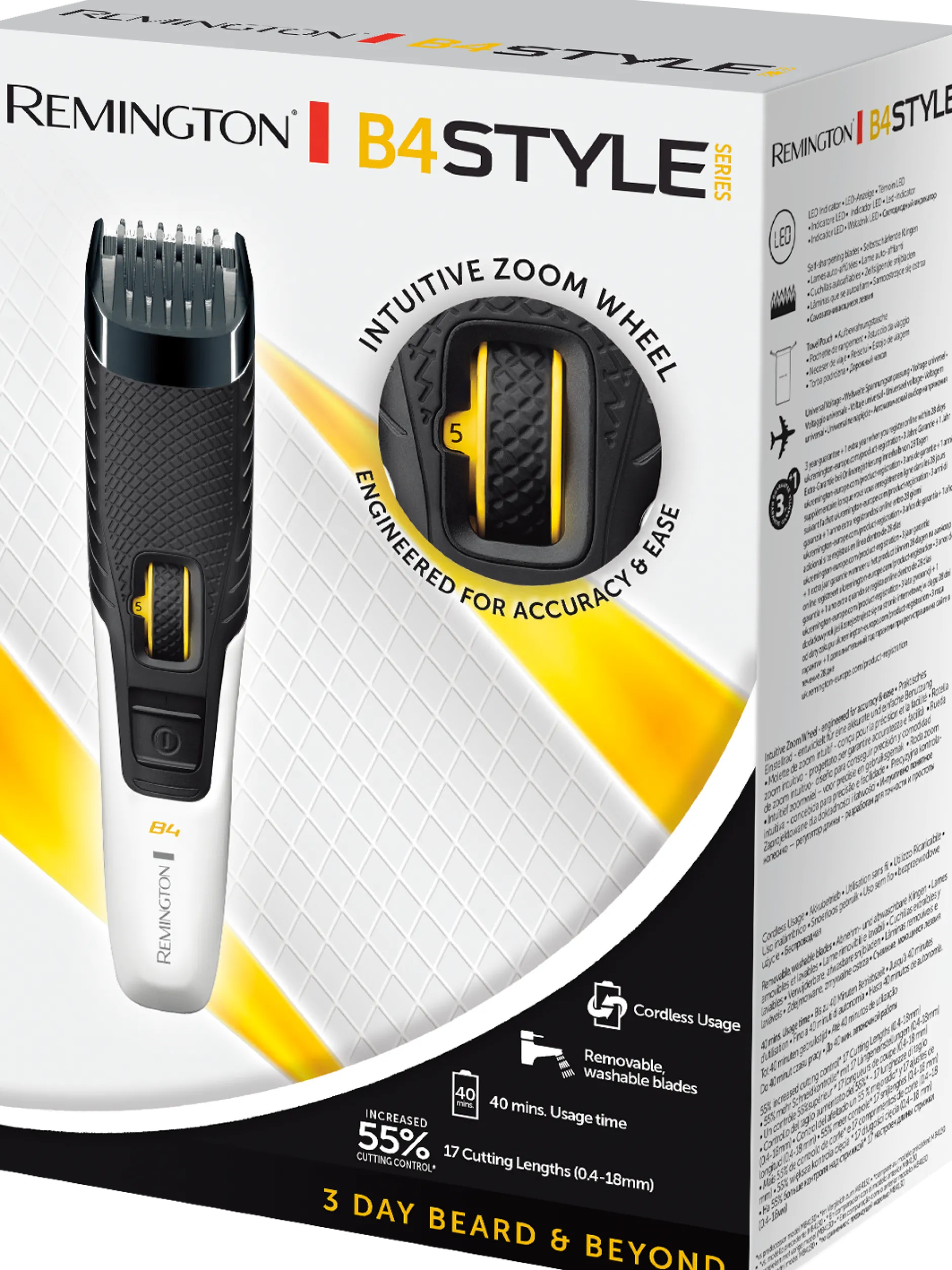 REMINGTON Style Series B4 Skäggtrimmer 1 st