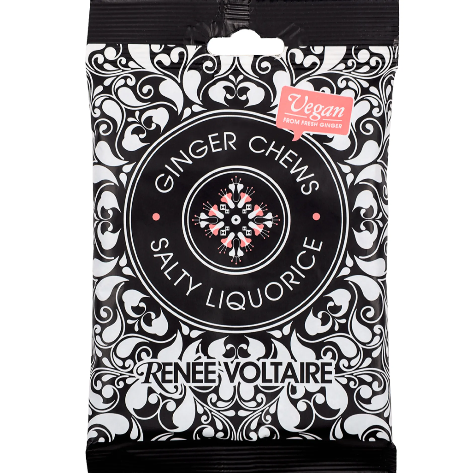 Renée Voltaire Ginger Chews Saltlakrits 84 g