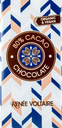 Renée Voltaire Mörk Chokladkaka 80% Kakao 80 g EKO