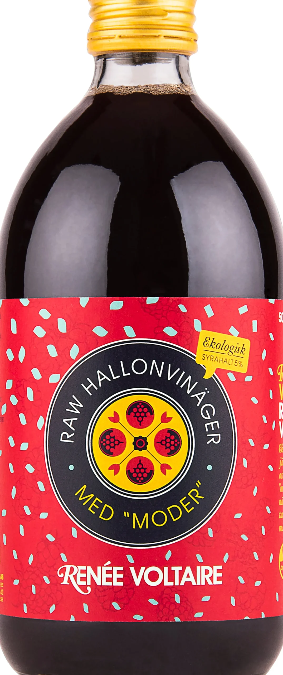 Renée Voltaire Raw Hallonvinäger Med Moder 500 ml