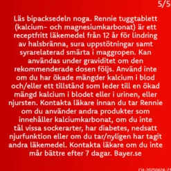 Rennie 680 mg/80 mg 48 tuggtabletter