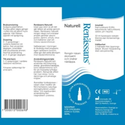 Renässans Nässpray Koksaltlösning 30 ml