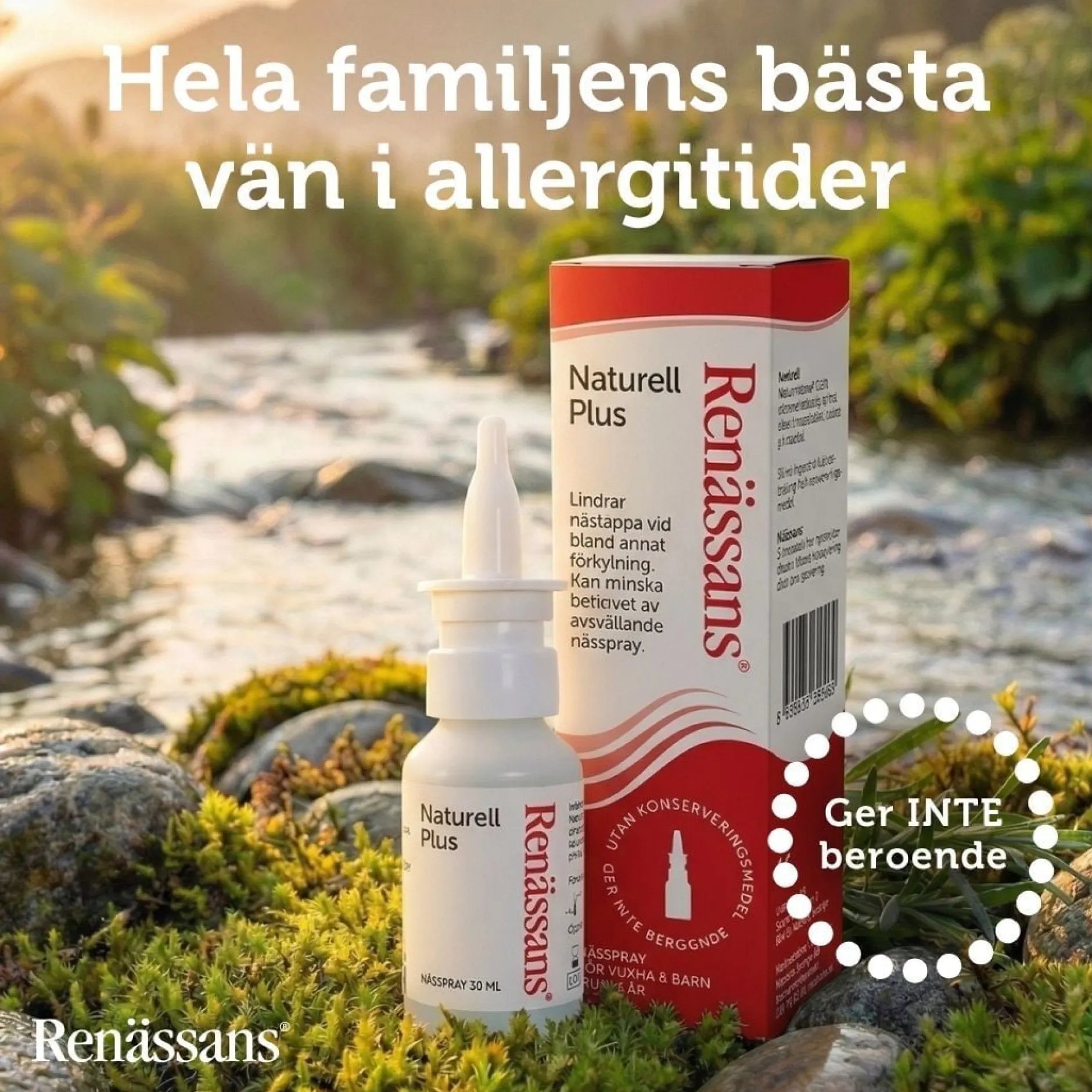 Renässans Nässpray plus 30 ml