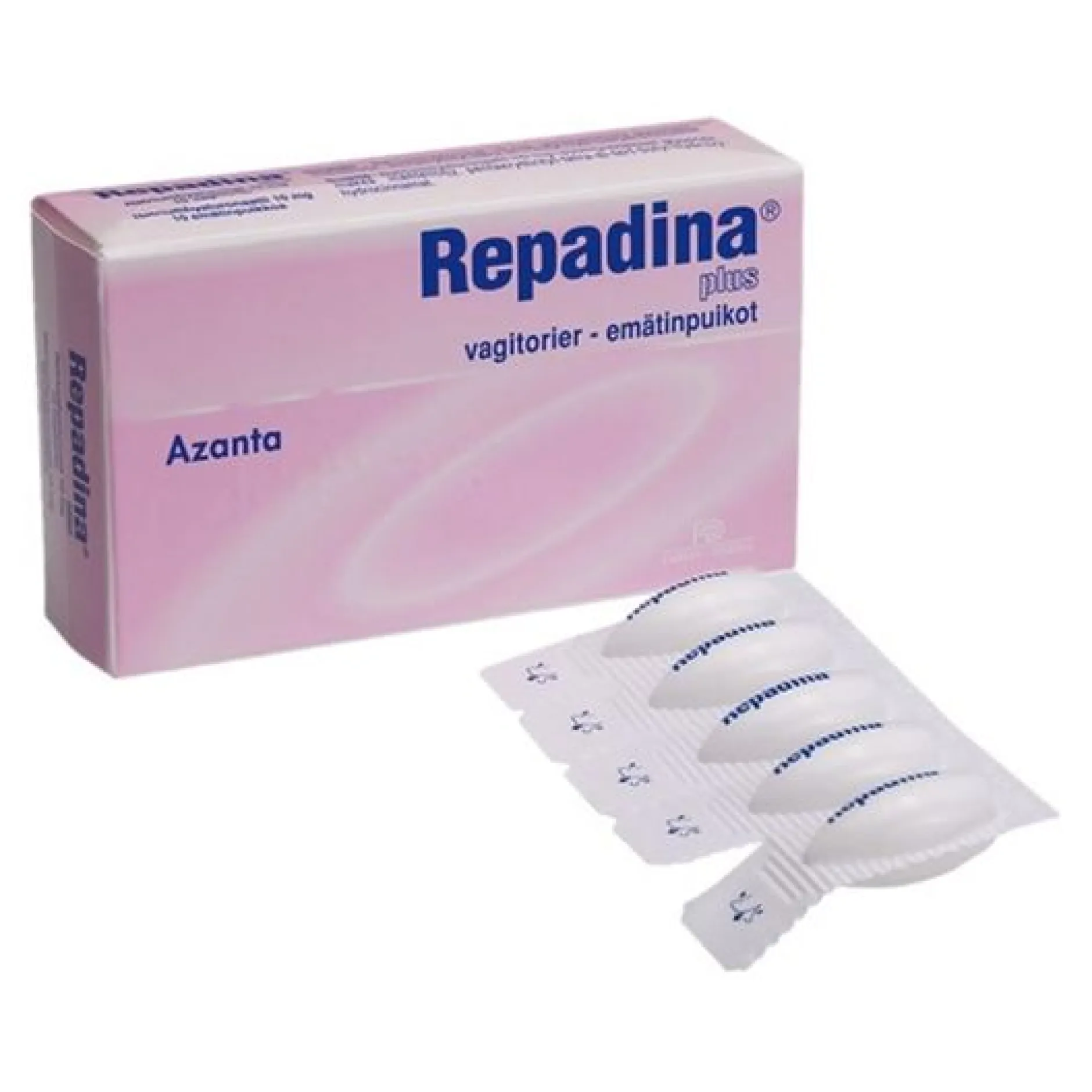 Repadina Plus Vagitorier 10 st