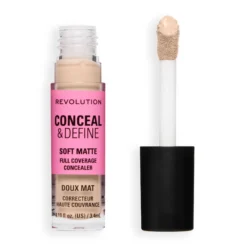 Revolution Conceal and Define Full Coverage Concealer C1N, 3,4 ml