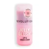 Revolution Jelly Blush Stick Lip and Cheek Stain Peach Orange 8,4 g