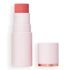 Revolution Skin Silk Marble Blush Stick Peachy Pink 4,5 g