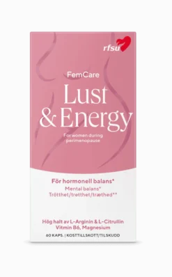 RFSU FemCare Lust & Energy 60 kapslar