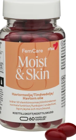 RFSU FemCare Moist & Skin 60 kapslar