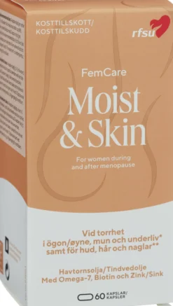RFSU FemCare Moist & Skin 60 kapslar
