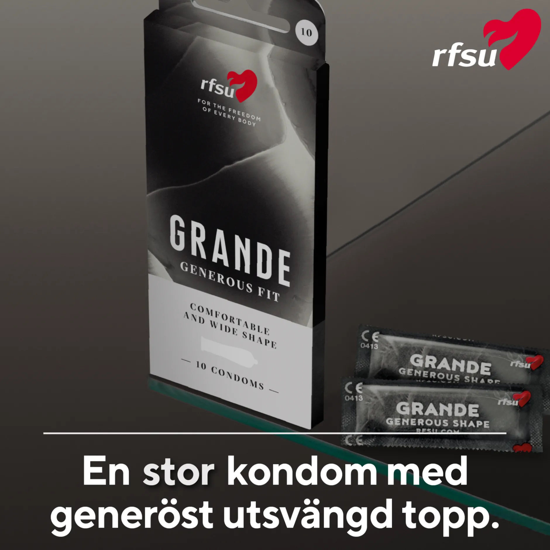 RFSU Grande kondomer 10 st