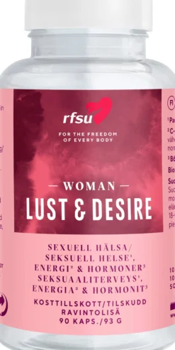 RFSU Lust & Desire Woman 90 kapslar