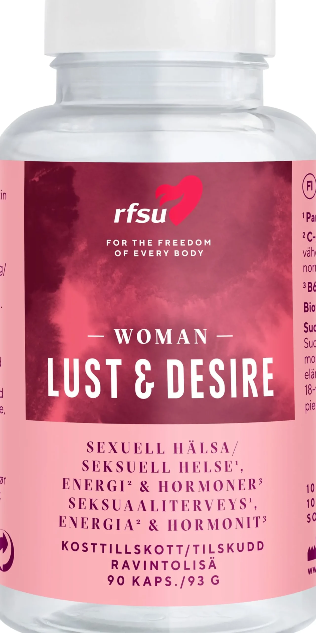 RFSU Lust & Desire Woman 90 kapslar