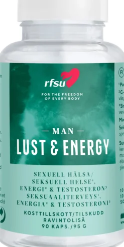 RFSU Lust & Energy Man 90 kapslar