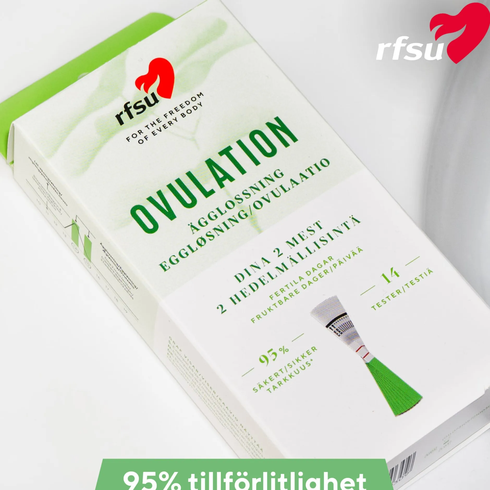 RFSU Ovulation TestÄgglossning 14 st