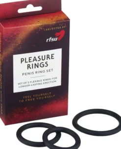 RFSU Pleasure Rings Penisringar 3 st