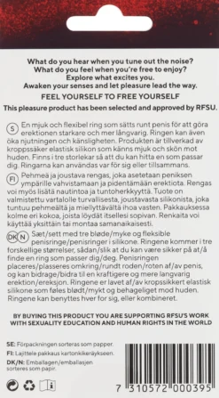 RFSU Pleasure Rings Penisringar 3 st