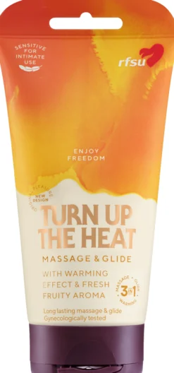 RFSU Sense Me Turn Up The Heat Massage & Glide 150 ml