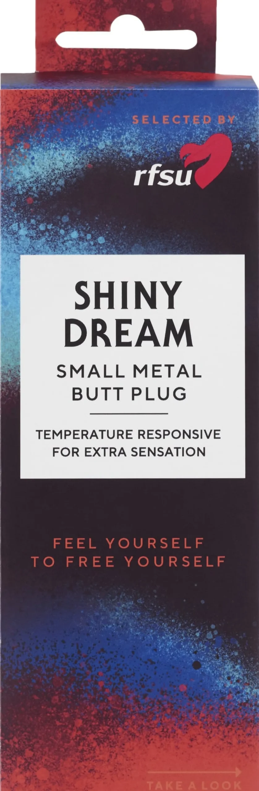 RFSU Shiny Dream Liten Analplugg Metall 1 st