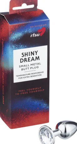 RFSU Shiny Dream Liten Analplugg Metall 1 st