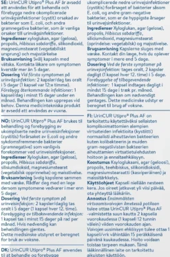 RFSU UrinCur Utipro Plus 15 kapslar