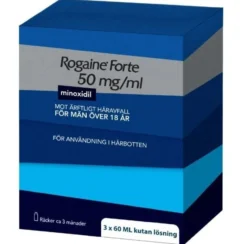 Rogaine Forte Kutan Lösning 50mg/ml 3 x 60 ml