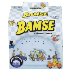 Rätt Start Bamse Nattlampa med Stjärnhimmel och Musik