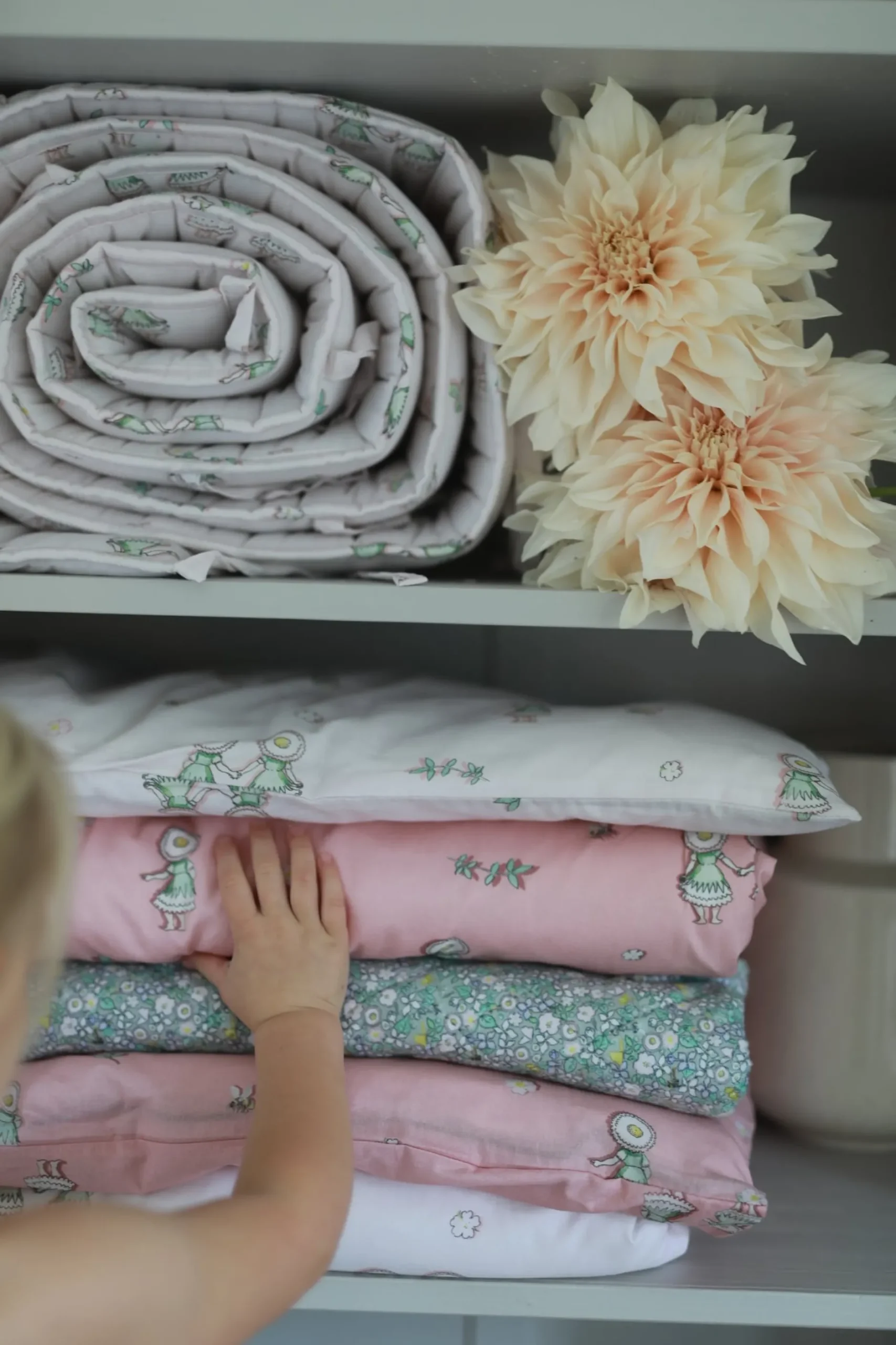 Rätt Start Beskow Blomsterfesten Påslakanset Vagn/Vagga Rosa