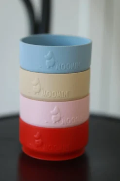 Rätt Start Mumin Silikon Skål med Sugkopp Rosehip Pink