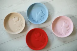 Rätt Start Mumin Silikon Tallrik med Sugkopp Sky Blue