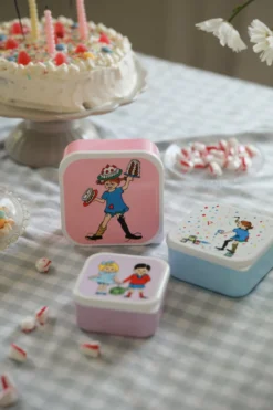 Rätt Start Pippi Födelsedag Snackbox 3-pack