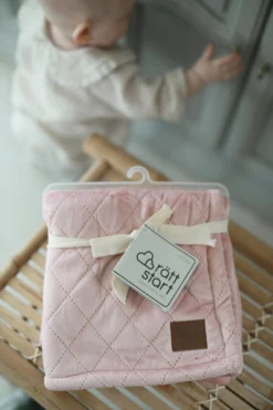 Rätt Start Rätt Start Quiltad Filt Rosa
