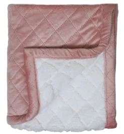 Rätt Start Rätt Start Quiltad Filt Rosa
