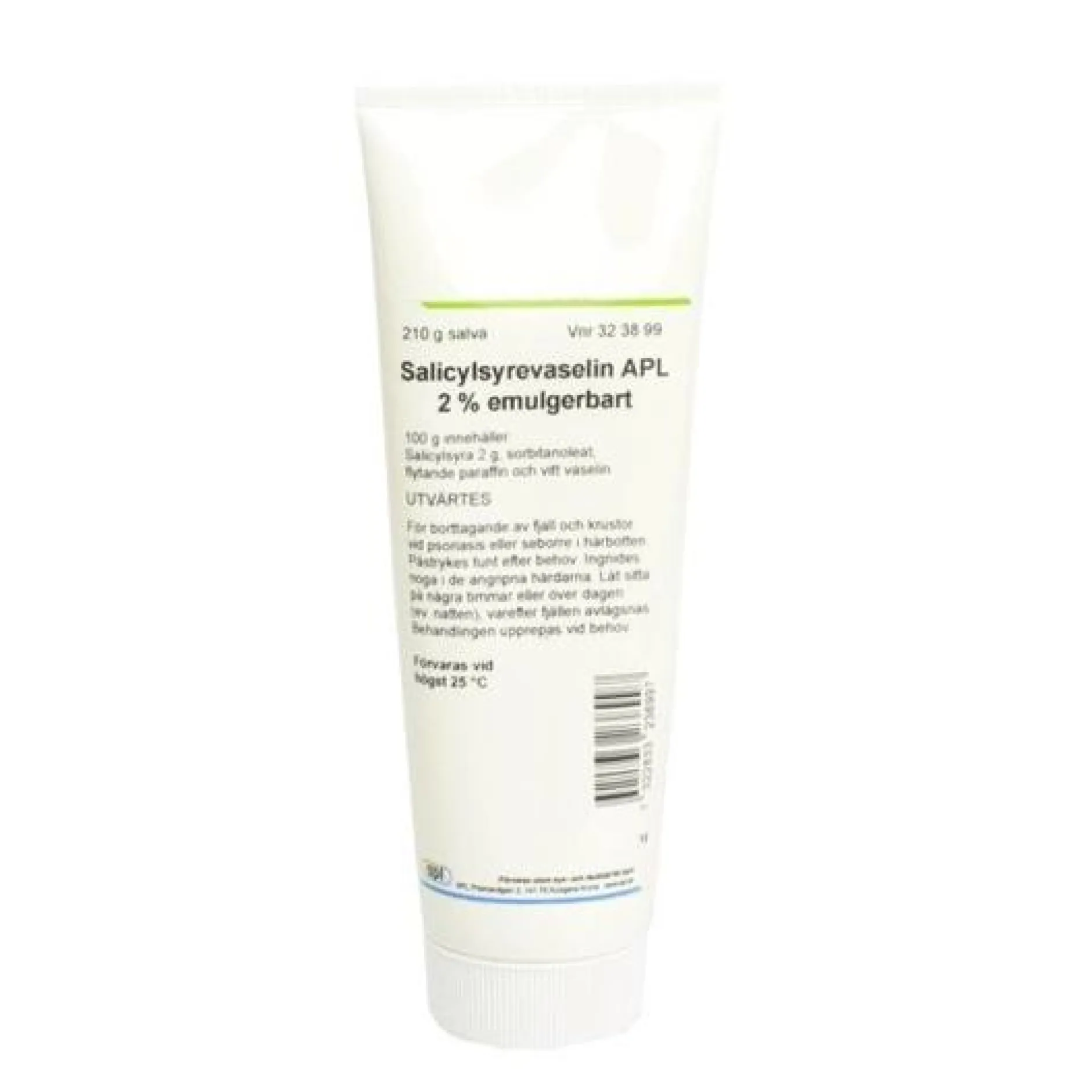 Salicylsyrevaselin APL Salva 2% 210 g
