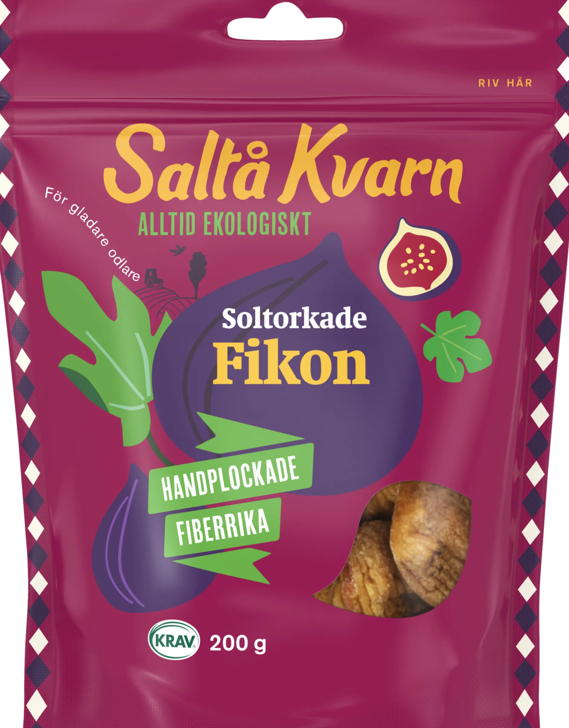 Saltå Kvarn Fikon 200 g