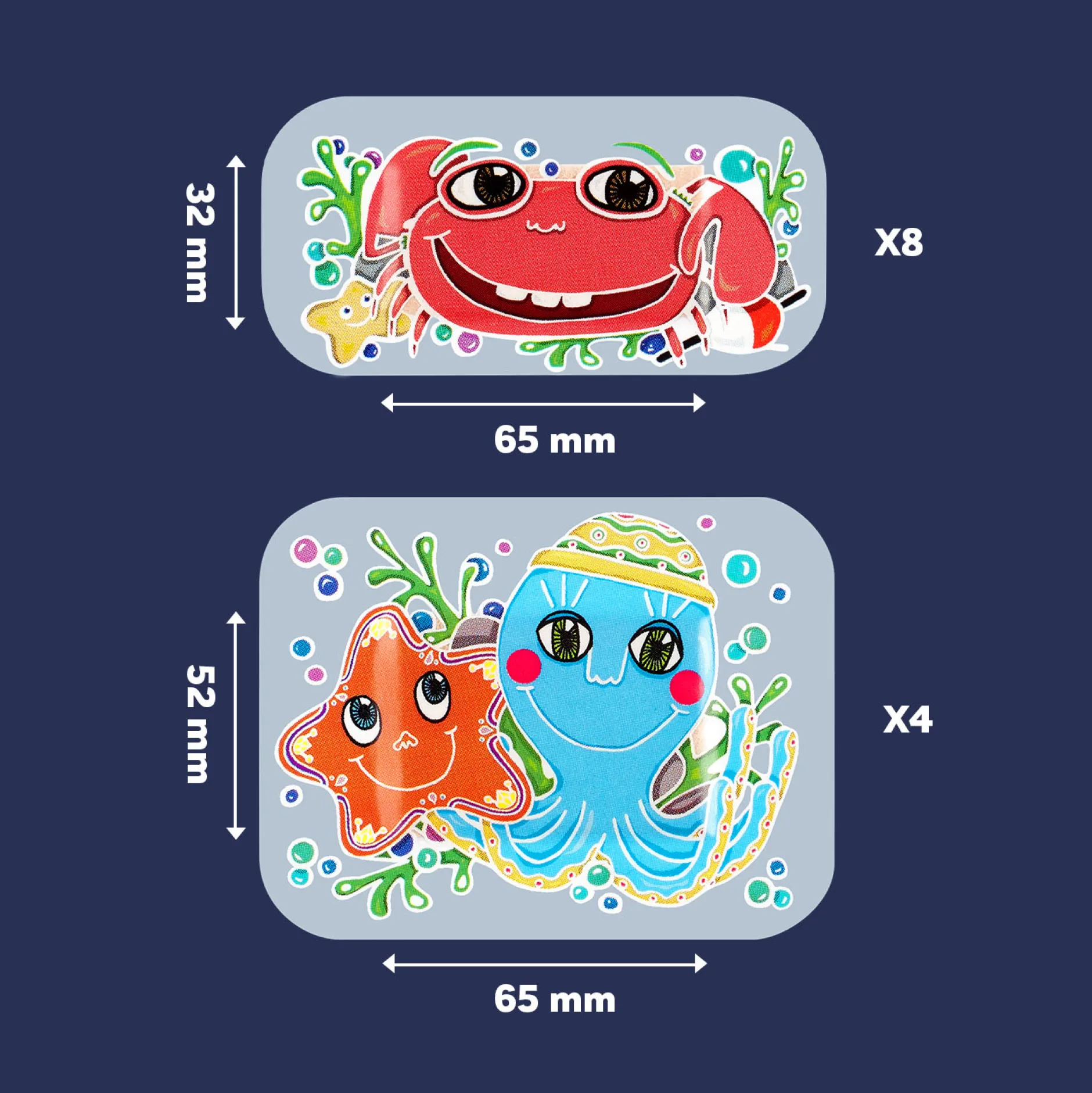Salvequick Aqua Block Kids 12 st